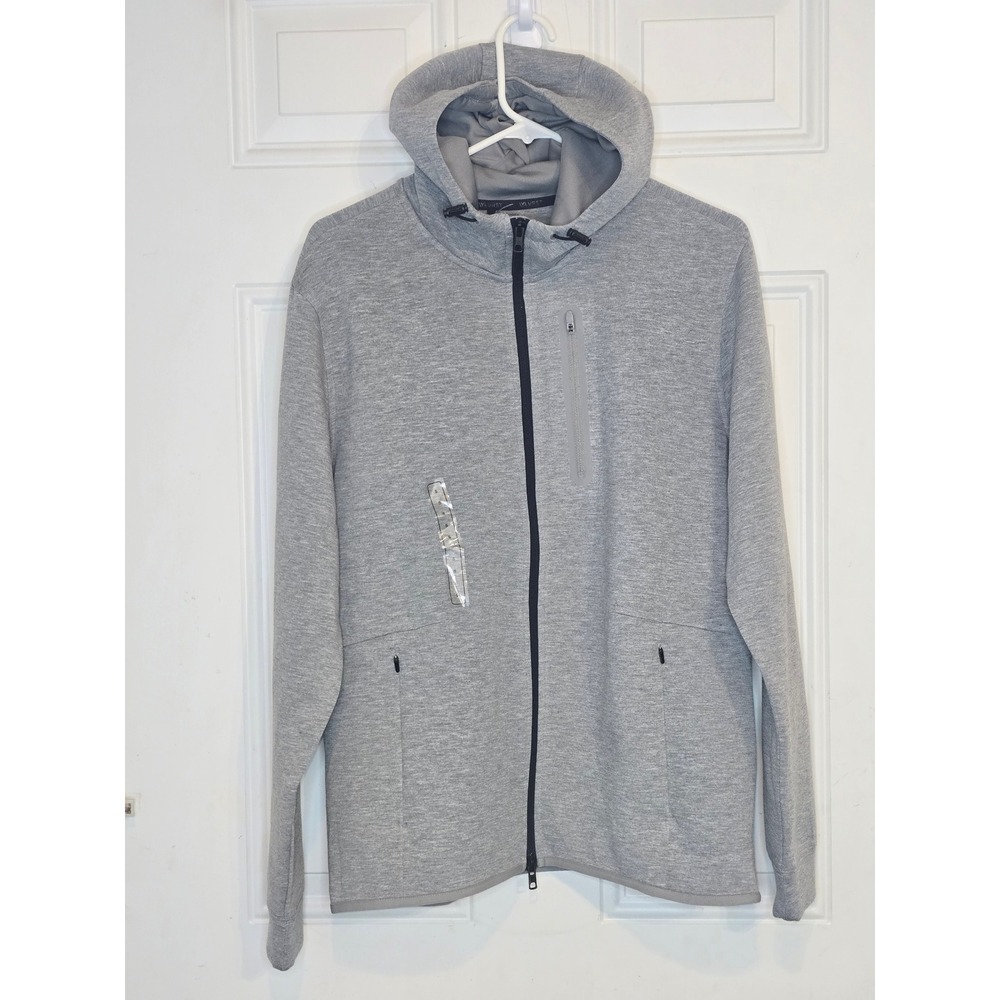 NWT VRST Mens VRST Pinnacle‎ Fleece Full Zip Hoodie Grey size SM